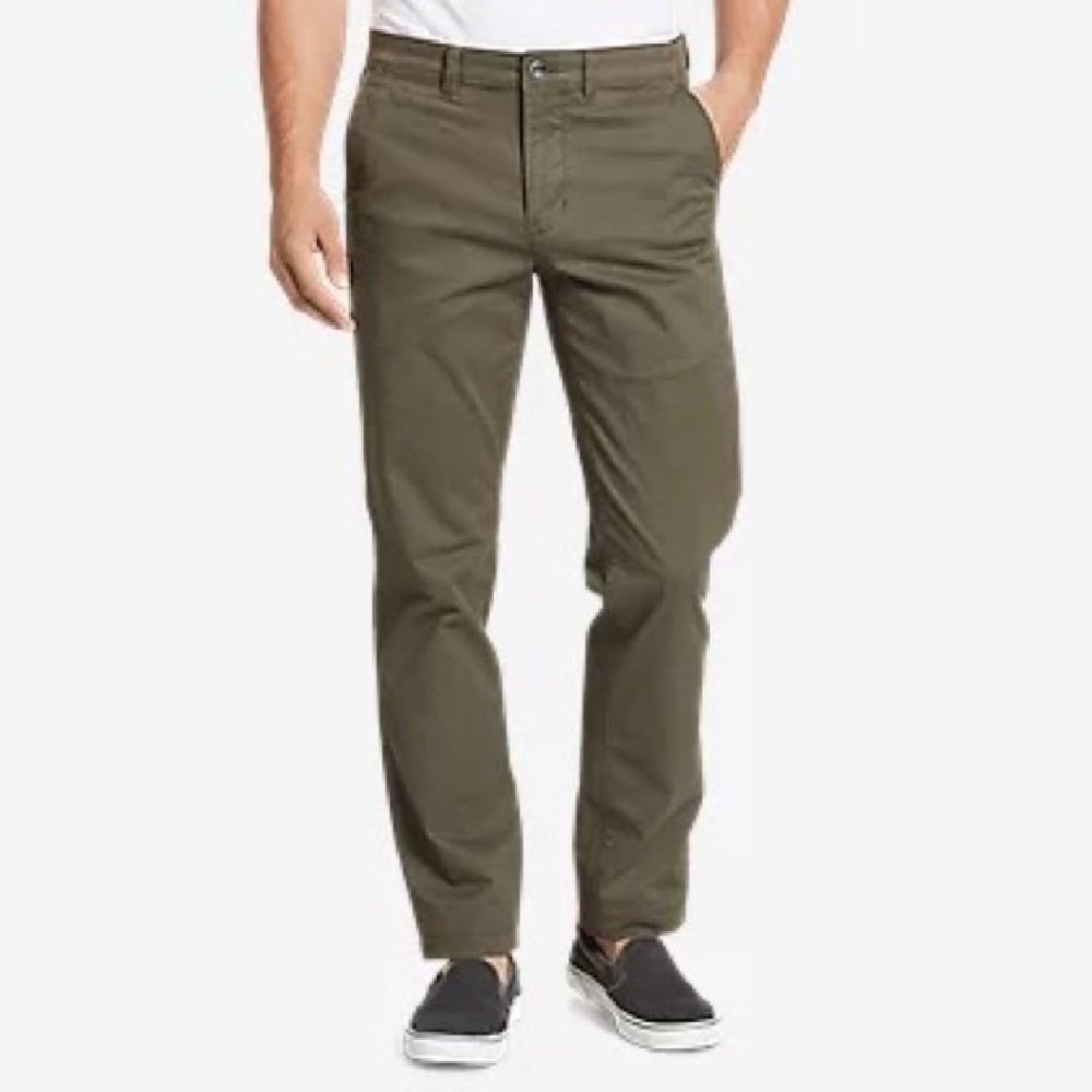 Island Trotters Green Khaki Chino Dress Casual Pants 30 x 30